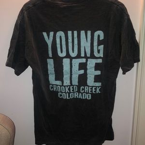 Comfort Colors Tops - Grey YoungLife T-shirt Comfort Colors Tops - Grey YoungLife T-shirt